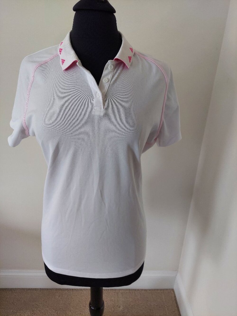 Adidas Women’s UPF 50 Protection Golf Polo Shirt Top -Size XL NWOT